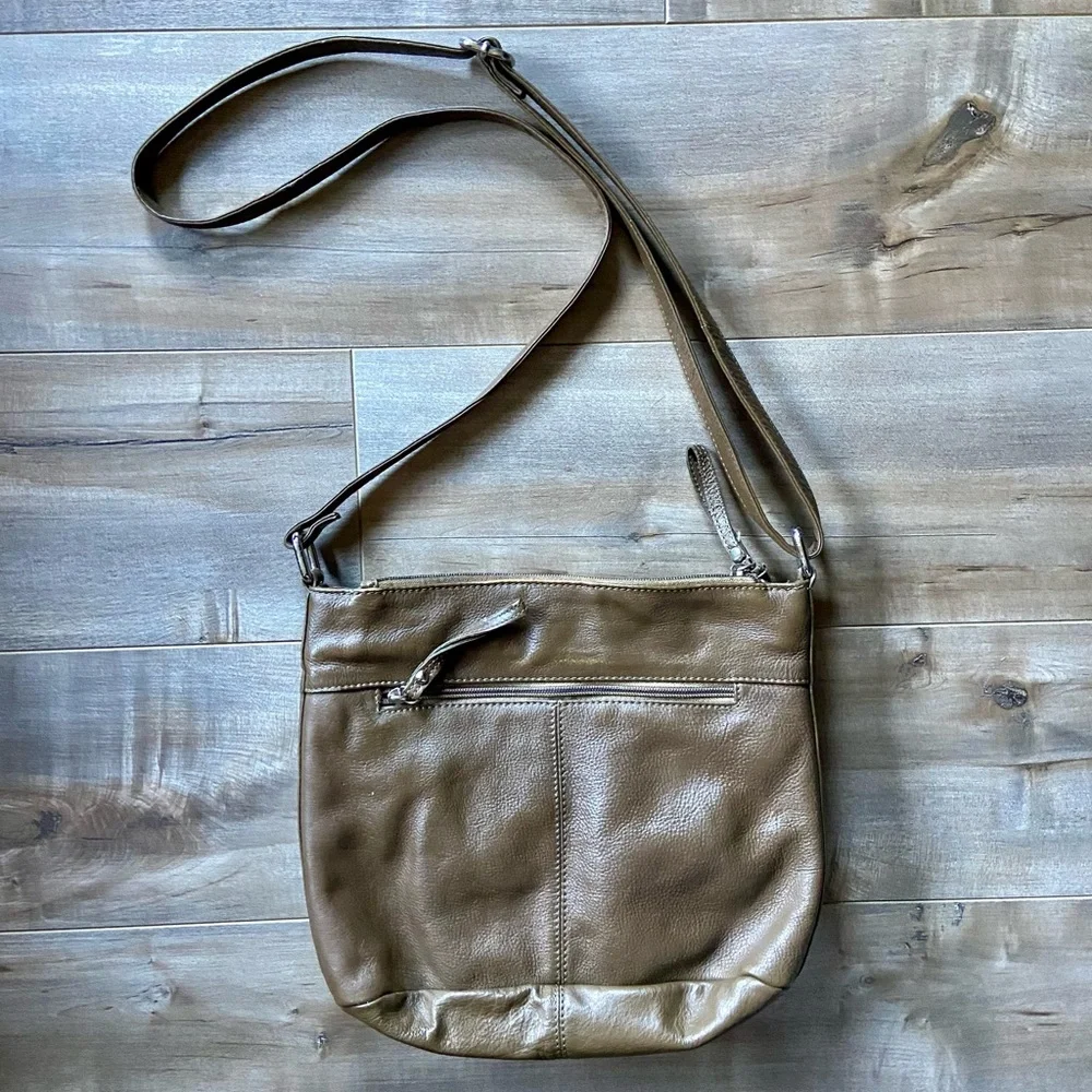 Great American Leather Works Cross Body Bag in Brown